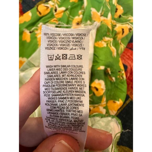 Never Fully Dressed Green Daisy Dress Size 8 - Picture 8 of 8